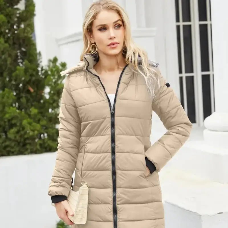 Parka Femme Imperméable Vert Militaire de La Sentinelle, idéale pour les journées pluvieuses.
