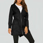 Parka femme chaude imperméable avec capuche pour activités hivernales et style
