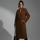 Parka femme hiver en tissu extérieur déperlant, longuée, confort optimal, avec poches
