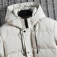 Parka hiver homme avec doublure matelassée, tissu extérieur déperlant et capuche