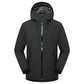 Parka homme imperméable avec capuche, poches zippées et poignets ajustables